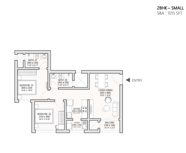3 Floor Plan